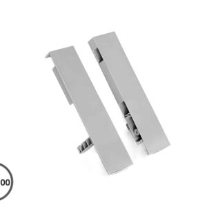 SET FRONTBEVESTIGING BINNENLADE 204 MM VANTAGE-Q VOOR RECHTHOEKIGE RELING
