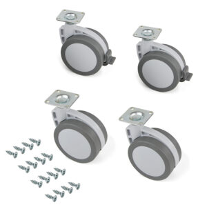 ZWENKWIEL dia.80mm - MAK - set van 4 stuks